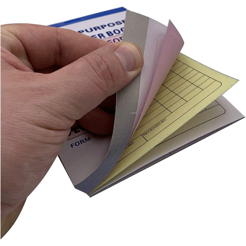 10 Pack Large Sales Order Book Receipt Invoice Duplicate Carbonless