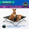 Coolaroo On The Go Cooling Elevated Dog Bed, Portable for