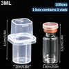 OrganiMax Refrigerator Storage Box – Peptide Vial Freezer Tube Container,