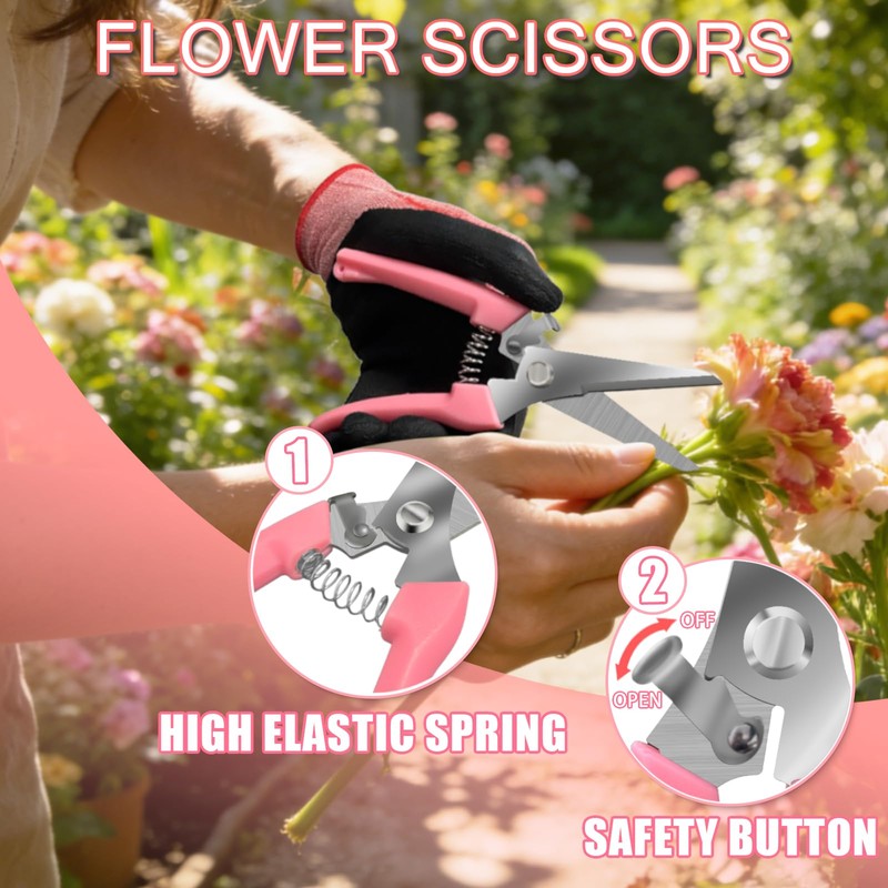 Rose Thorn Stripper Tool Set, Flower Thorn Remover, Rose dethorner