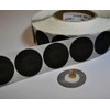 Anti-Tick Label Round 4 cm Black Deactivatable 8.2 MHz Pack