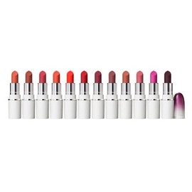 M.A.C Lips By Dozen Mini Podwer Kiss Lipstick x 12 - A Holiday Kit