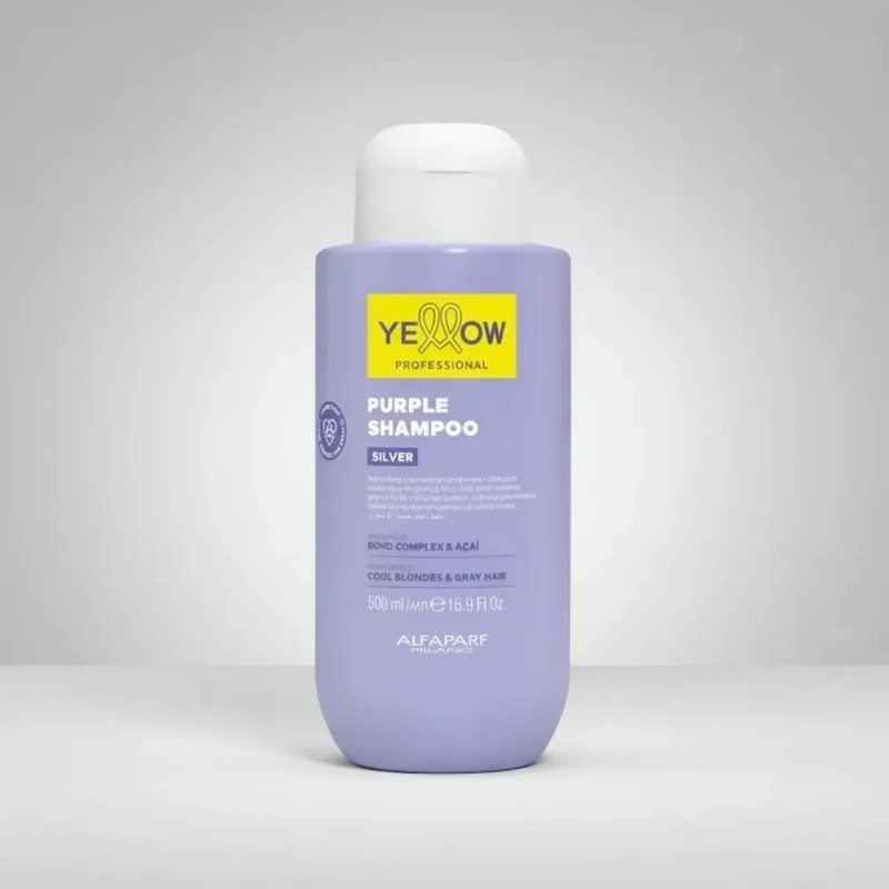 Yellow Silver Purple Shampoo & Acond 500ml & Leave In
