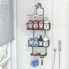 TOMIR Shower Caddy Over Shower Head with Soap Holder &