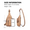 MASINTOR Sling Bag for Women - Crossbody Bags Fanny Pack