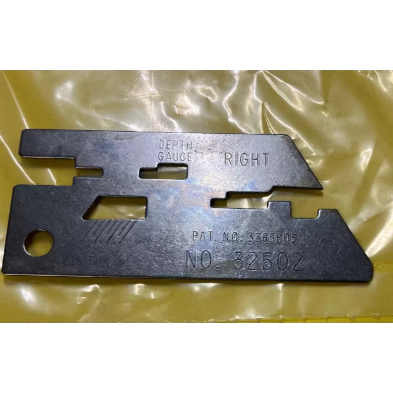Carlton 65980 Carlton FILE-O-PLATE 3/8" STD SEMI-CHISEL 3/16" CHAINSAW FILE
