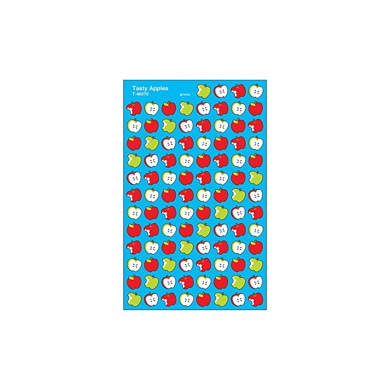 Trend Tasty Apples superShapes Stickers, Classroom Incentives, 800 Count