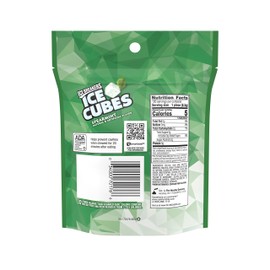Ice Breakers Gum, Sugar Free Ice Cubes with Xylitol, Spearmint, 100 Piece Pouch
