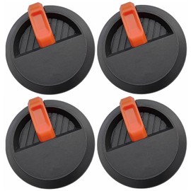 Firsgrill professional replacment Blackstone Griddle grills valve Knobs (4-Pack Black)