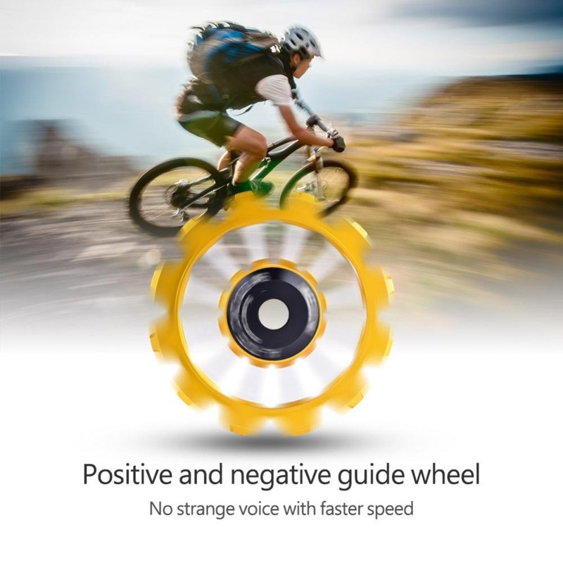 Rear Derailleur Wheels Bicycle Rear Derailleur Pulley Roller 12T Pulley