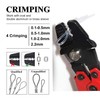 Wire Rope Crimping Tool Steel Cable Crimping Pliers Clamp Sleeves