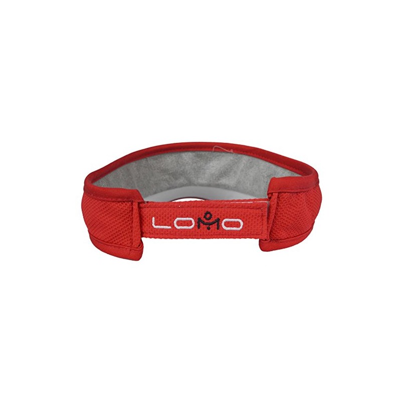 Lomo Running Visor Cap Hat - Red