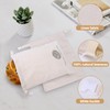 chucheng 2 Pack 13x17inch Bread Bags for Homemade Bread Sourdough,Reusable