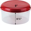 DecorRack Food Storage Container, 5.5 Quarts, BPA Free- Plastic, Food