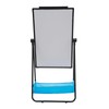 Dry Erase Board with Stand, 24" x 35" Double Sided