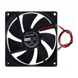 PENGLIN 1pcs Cooling Fan Silent 2 Pin Brushless 9cm Fan 90mm X 90mm X 25mm PC Fan CPU Cooler CPU Fan Small Fan 3D Printer Parts Ball Bearing (9025 DC 12V)