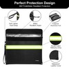Upgraded Insulated Fire Proof Money Bag for Cash,6200℉ Fireproof and
