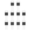 sourcing map 10 Pcs Bidirectional Thyristor BTA16-800B TO-220 800V 16A
