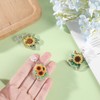 Dust Plug Charms for Kindle - 3 Pack Sunflower Pendants