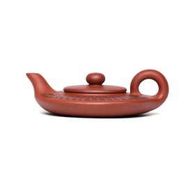 Handmade Zisha Teapot, Chinese Yixing Purple Clay Tea Pot 100cc,Chinese Kungfu Brew Infuser Loose Leaf Tea