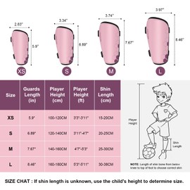 Soccer Shin Guards for Kids Youth Toddler, Shin Guard and Long Soccer Socks for Adults Boys Girls, Shin Pads & Sleeves Equipment - Football Gear for 3 5 4-6 7-9 10-12 Years Old Children Teens