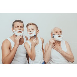 Cool Beans Shave Soap, Coffee and Mint-Infused Men's Shave Soap, Great Morning Wake Up with an AMAZING Aromatic Shave, Awesome for a Christmas or Birthday Gift.