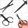 Stainless Steel Nose Hair Scissors with Rounded Safety Tip –