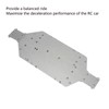RC Car Chassis Plate Aluminum Alloy CNC Chassis Armor Protection