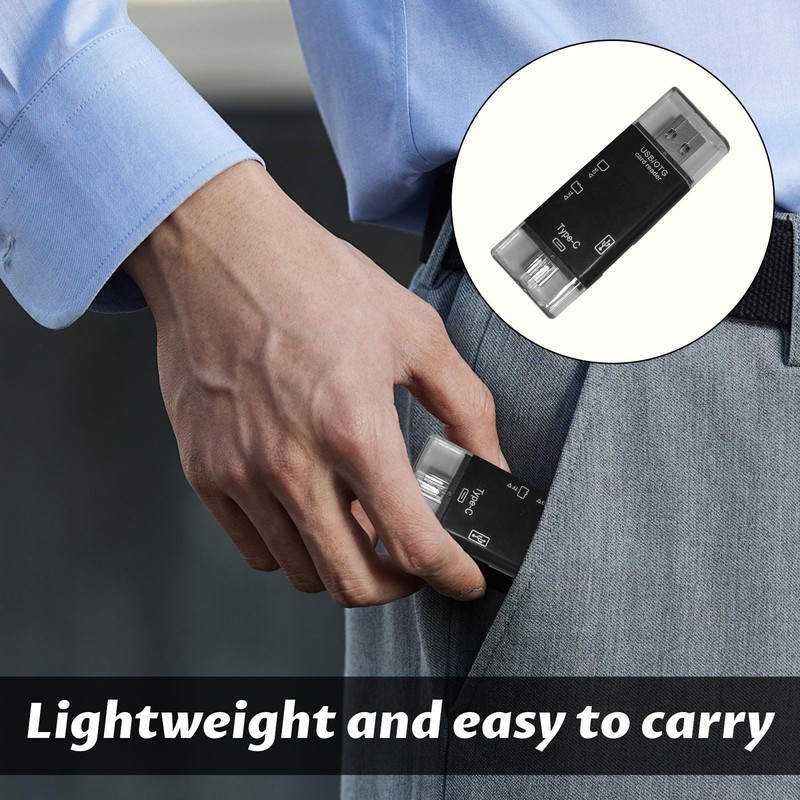 Micro Sd Card Reader, 1pcs Sd Card Reader USB C,