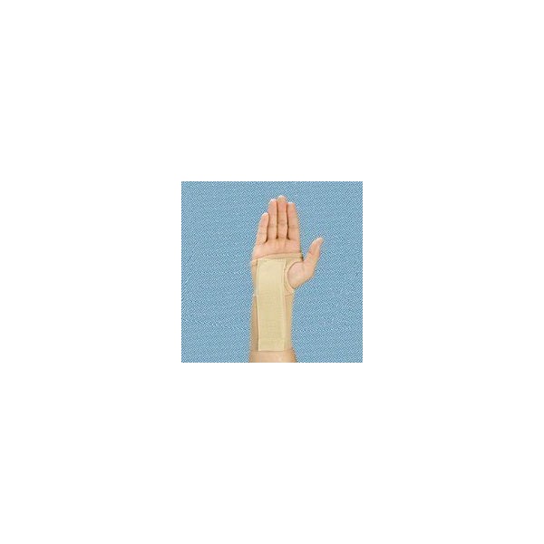 FR08254 Brace Wrist Elastic Med Right 6" Beige Part# FR08254