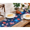Letjolt Independence Day Table Runner 12x72 Inches July Fourth Table