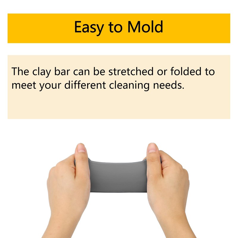 Fitosy Car Clay Bar 4 Pack 400g, Premium Grade No