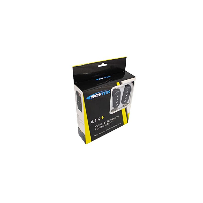 Scytek A15+ Keyless Entry Car Alarm Security System w/Shock Sensor