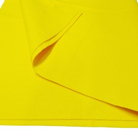 Jtnohx Yellow Felt, Felt Fabric for Crafting, Soft Fabric Sheets by Meter for Art and Sewing Projects 1.4mm Thick 91x225 Centimeters Flexible