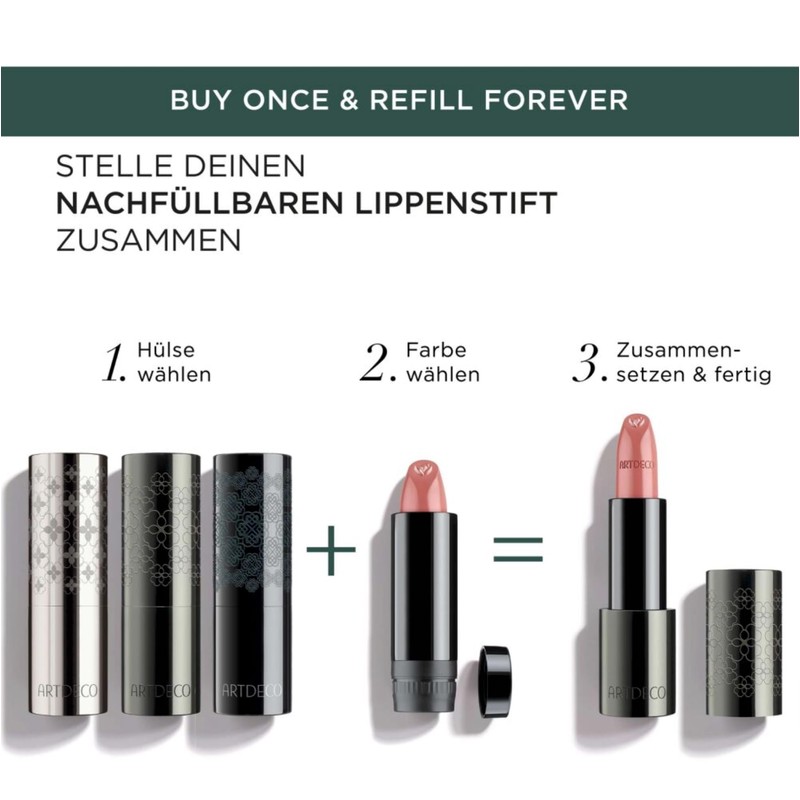 ARTDECO Couture Lipstick - Silky Shiny Lipstick Refill for Couture