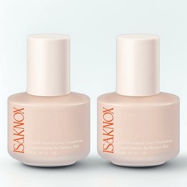 Isa Knox LXNEW Vitawear Cover Foundation 30ml, No. 19 Pure Beige, 2 pcs. / 이자녹스 LXNEW 비타웨어 커버 파운데이션 30ml, 19호 퓨어 베이지, 2개