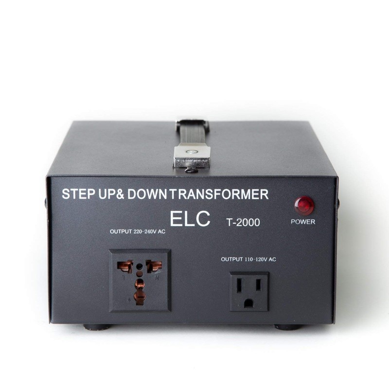 ELC T Series 2000 Watt Voltage Converter Transformer - Step