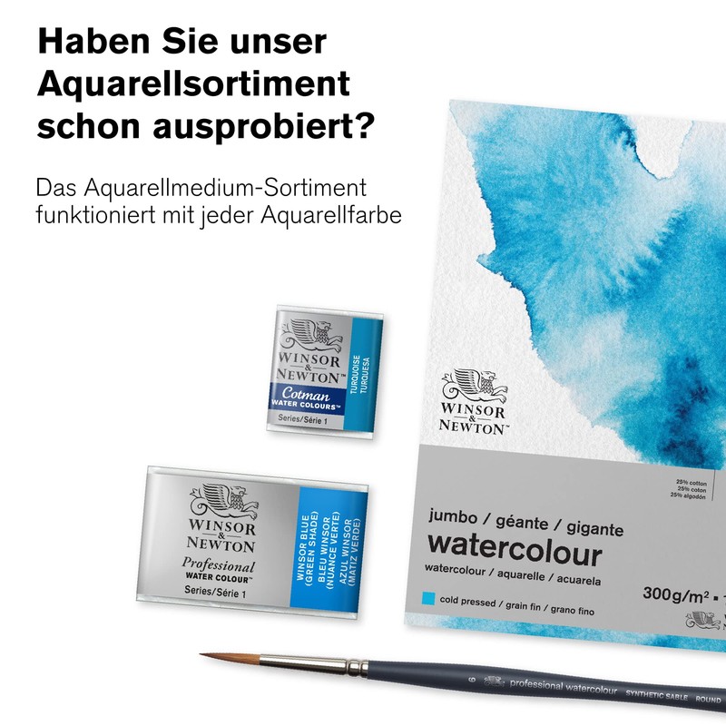 Winsor & Newton 2621760 Watercolour Drying Retardant for Longer "Wet-in-Wet"