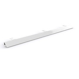 AA-Racks Steel 57" Ladder Rack Wind Deflector,Van Rack Accessory for Model X202 Series White