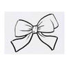'Decorative Bow ' Temporary Tattoo - Water Resistant, Skin-Safe, Non-Toxic