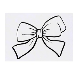 'Decorative Bow ' Temporary Tattoo - Water Resistant, Skin-Safe, Non-Toxic Transfer (TO00075077)