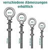 Eye Bolt with Metric Full Thread | Includes Washer and