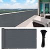 HENG FENG Balcony Screen Privacy Protection 90X300cm HDPE UV Protection