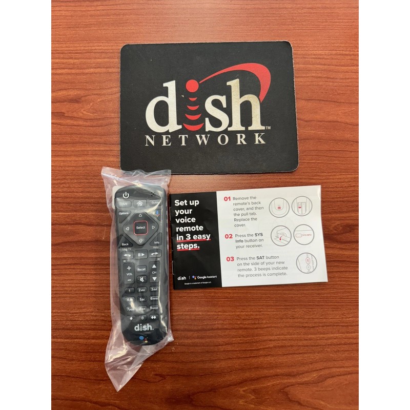 DISH Network NEW Dish Network RF 54.0 VOICE REMOTE For