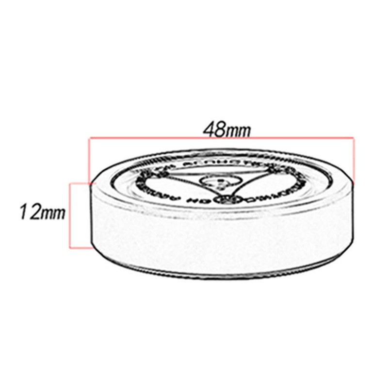 DollaTek Alloy LP Disc Stabilizer Turntable Balanced Bubble Spirit Level