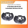 KUAMZEEI 924-235 2Pcs Rear Brake Dust Shield Backing Plate For
