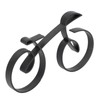 Minimalistic Bike Sculpture Metal Modern Wire Framed Style Bike Ornament