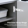 RiaYer Heavy Duty 316 Stainless Steel T Hinges, Marine Grade,