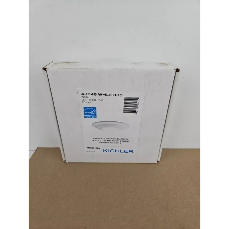 Kichler 43848WHLED30 Close To Ceiling Light Fixture