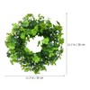 LUOZZY St. Patrick's Day Clover Wreath Four Leaf Clover Wreath